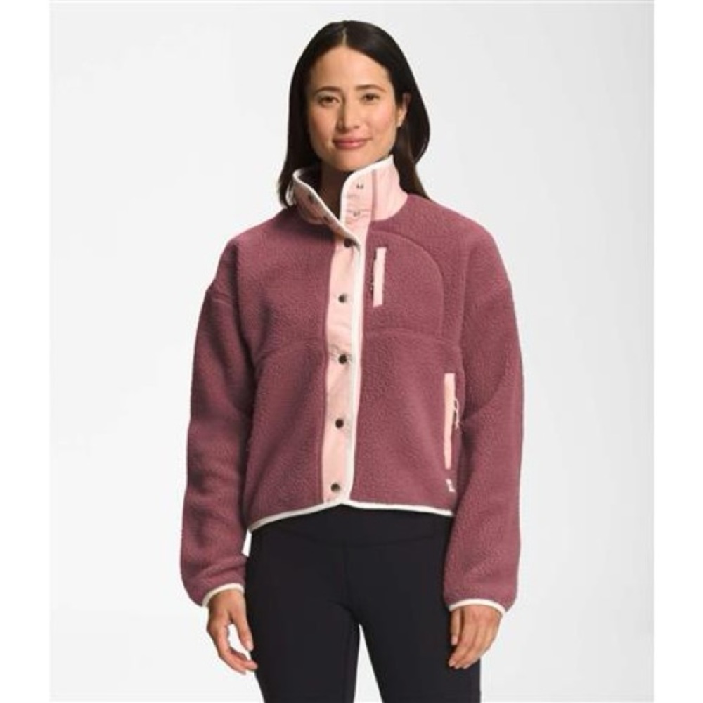 The North Face Cragmont Fleece Jacket Evening Sand Pink Women's Size XS